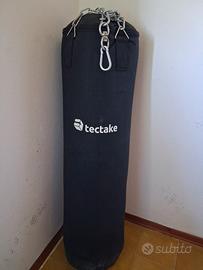 Sacco da Boxe Tectake 25kg (con gancio e guanti)