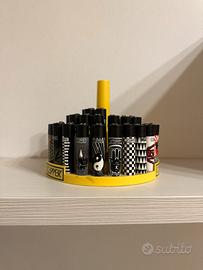 CLIPPER COLLEZIONE BLACK - 45 PEZZI