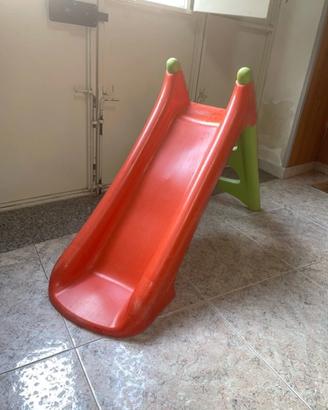 Scivolo Smoby originale bambini verde e arancione
