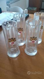 4 Boccali Birra Villacher 0,4 l