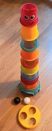 gioco Torre giraffa secchiello palline