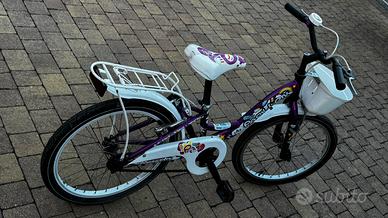 Bici da bimba papillon
