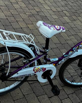 Bici da bimba papillon