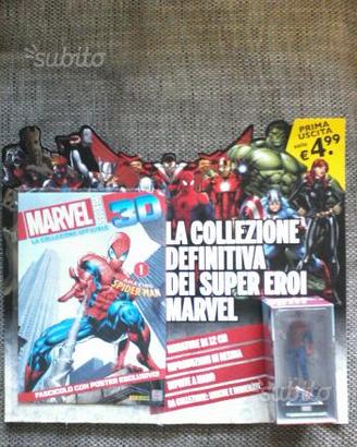 Super eroi marvel 3d centauria eaglemoss