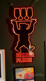 Insegna luminosa birra
