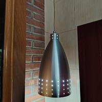 Lampada da soffitto in acciaio 