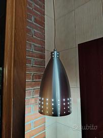 Lampada da soffitto in acciaio 
