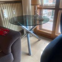 Tavolo vetro diametro 90cm €70