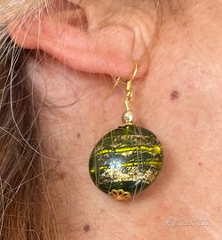 Orecchini in vetro di Murano