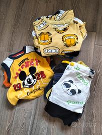 Lotto estivo bimbo cm 98-104