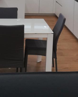 tavolo Calligaris vetro 