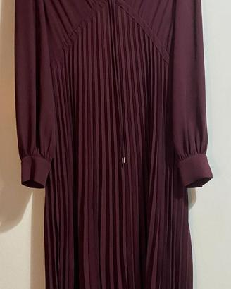 Vestito in georgette plissettato, Liu Jo