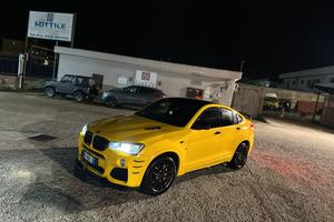 BMW X4 2.0D XDRIVE MSPORT WRAPPING GIALLO