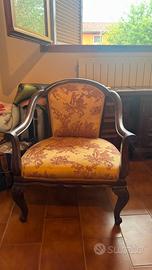 COPPIA POLTRONE BERGÈRE