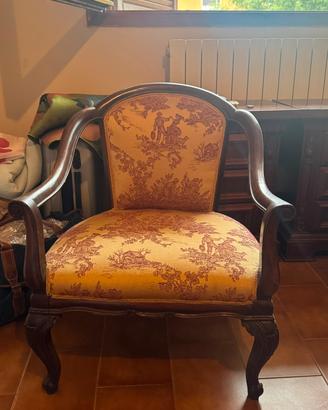 COPPIA POLTRONE BERGÈRE