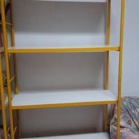 Scaffale libreria vintage