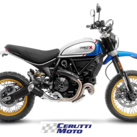 Scarico Leovince LV-10 BLACK Scrambler Desert Sled