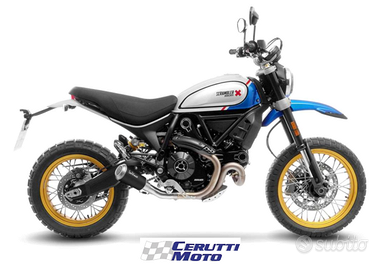 Scarico Leovince LV-10 BLACK Scrambler Desert Sled