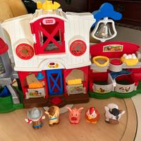 FATTORIA ANIMALI FELICI LITTLE PEOPLE FICHER PRICE