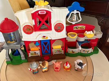 FATTORIA ANIMALI FELICI LITTLE PEOPLE FICHER PRICE