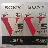 Videocassetta Super VHS Sony SE-240