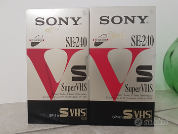 Videocassetta Super VHS Sony SE-240