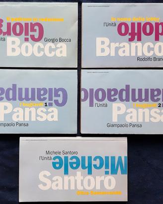Bocca Brancoli Pansa Santoro: 5 libri a 4 €
