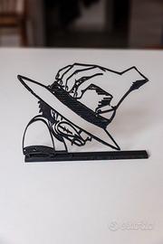 Quadretto One Piece Luffy & Cappello di Paglia