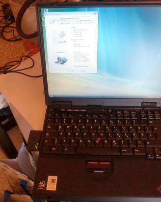 portatile ibm type 2647- t23 usato funzionante