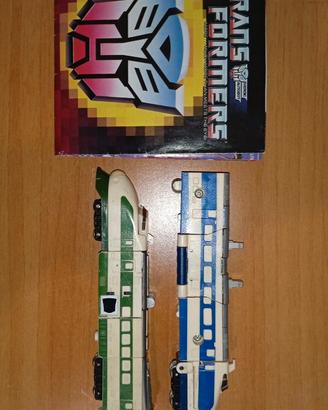 Trasformer trainbot raiden takara + catalogo