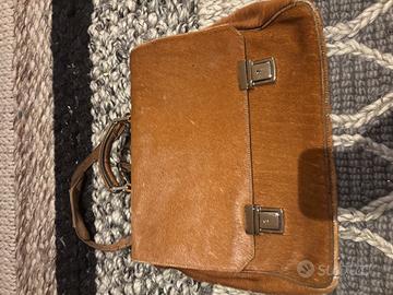 Borsa vera pelle pelo vitello/cavallo