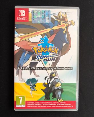 Pokemon Spada + Pass espansione di Pokemon Spada