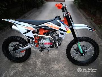 NUOVA Pit Bike 125 17/14 repica K.TM REDBULL CROSS