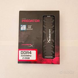 Kingston Hyperx Predator 16GB DDR4 3000MHz