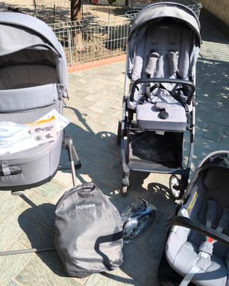 trio inglesina electa+seggiolino pappa da tavolo