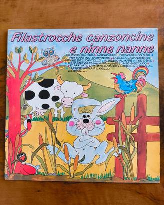 Filastrocche Canzoncine e Ninne Nanne-raro vinile