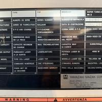 MAZAK SUPER TURBO X510 MKII - Laser CO?
