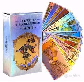 Mazzo di carte Rider Waite Olografici Nuovi