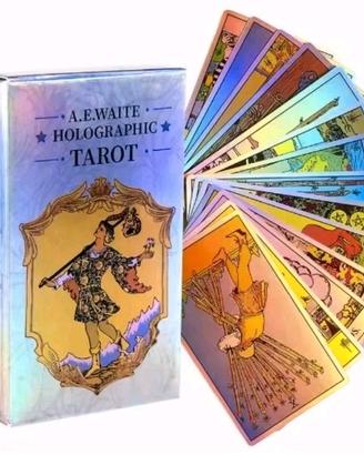 Mazzo di carte Rider Waite Olografici Nuovi