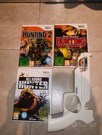 Wii 3 giochi + gun