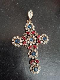 Croce vintage bijoux