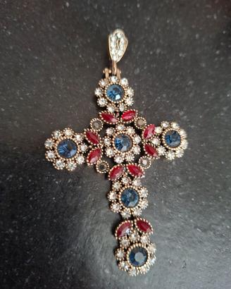 Croce vintage bijoux