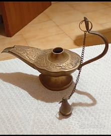 Lanterna di Ottone Vintage 