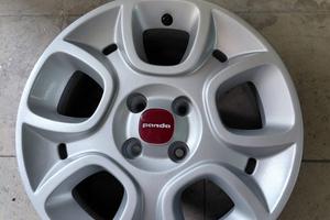 Cerchio in lega da 15 pollici per Fiat panda