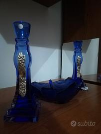 Porta candela vaso fiori 