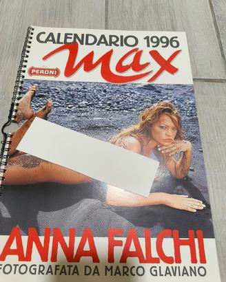 calendario Max 1996 Anna Falchi