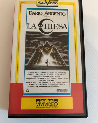 VHS La Chiesa (1989) -Vivideo RARA!