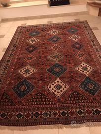 Tappeto orientale annodato a mano misure: 280x 200