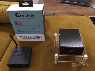 Stream boxPro-ject s2 ultra +alimentatore dedicato