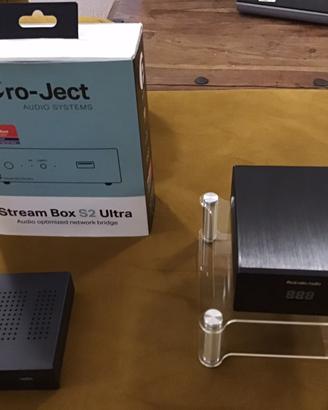 Stream boxPro-ject s2 ultra +alimentatore dedicato